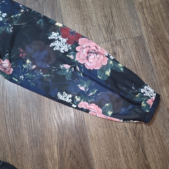 Yumi Kim Falling in Love Floral Mini Dress – Black Pink Navy M - Picture 7 of 16